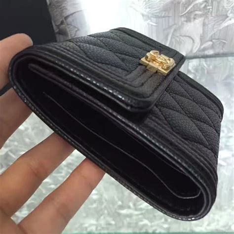 chanel caviar wallet price 2017|Chanel 2017 Caviar Trifold Wallet .